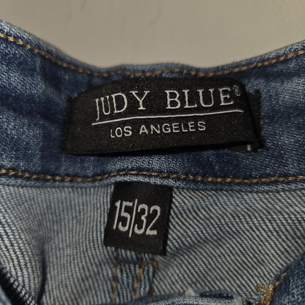 Judy Blue Denim Cargo Pants Jeans Women's Size 15/32 - Picture 2 of 3